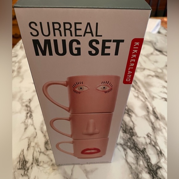 Set of three coffee/soup mugs - Picture 4 of 8